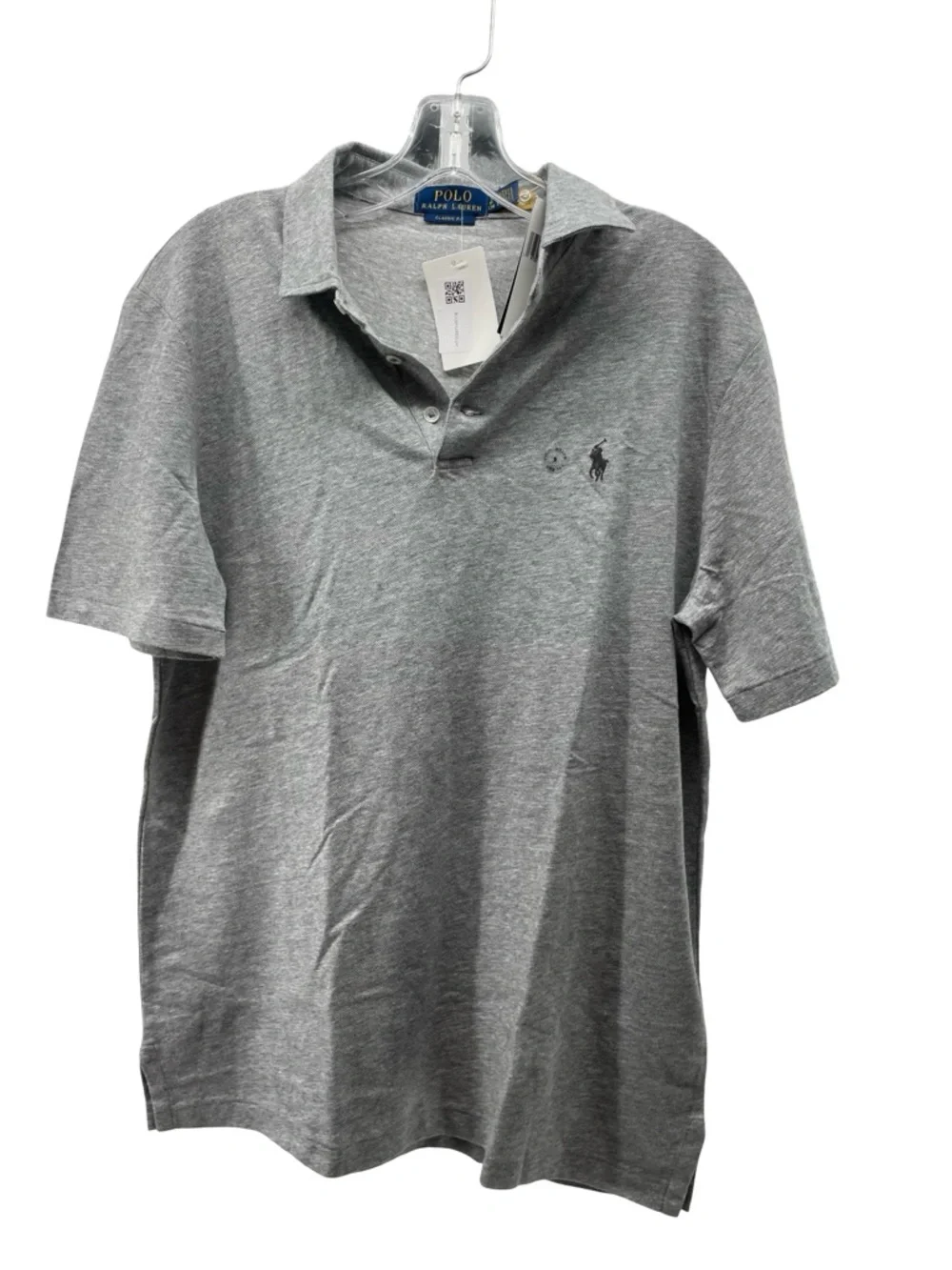 Polo Ralph Lauren Men's Classic fit polo shirt Size s gray NWT